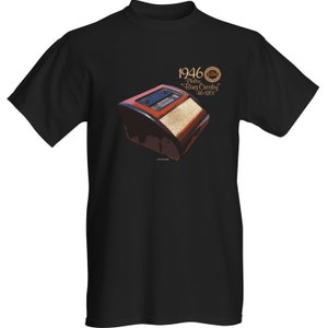 Spin Alley &quot;Le icone&quot; Philco 46-1201 &quot;Bing Crosby&quot; T-Shirt - XXL e XXXL