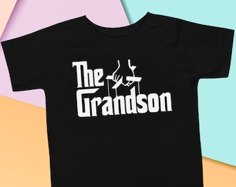 The Grandson Toddler Shirt, Italian Grandchild Funny Tee, Gift for Grandson, Italian Family