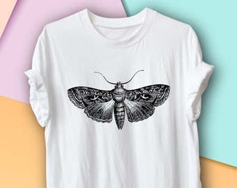 Vintage Butterfly Shirt, Botanical Shirt, Science of Insects, Gardening Gift, Environmentalist, Ecologist, Herbology, Botanical Garden Shirt