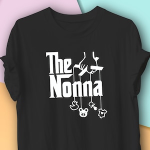 The Nonna Graphic T-Shirt, Italian Grandma Funny Tee, Gift for Nonna image 1