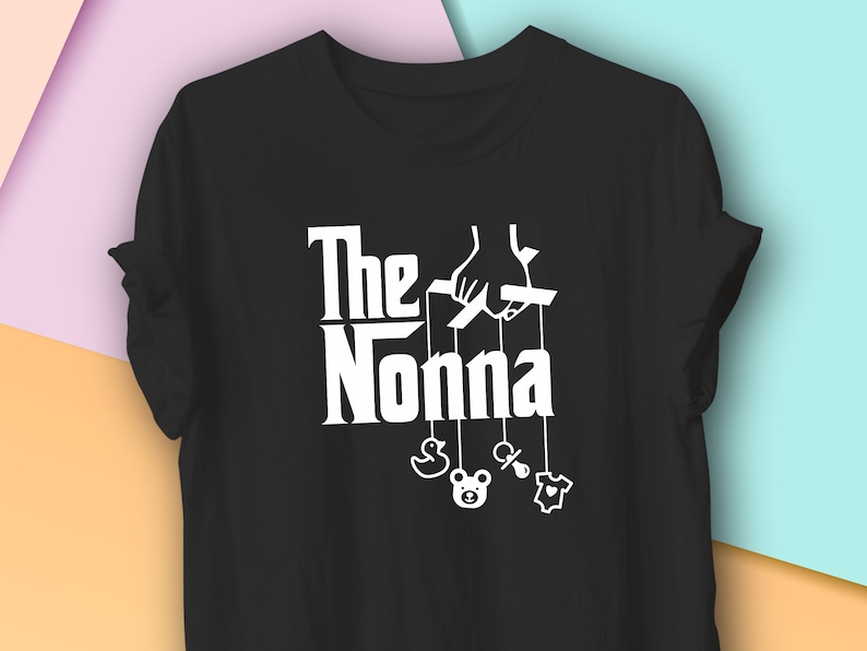 The Nonna Graphic T-Shirt, Italian Grandma Funny Tee, Gift for Nonna image 1