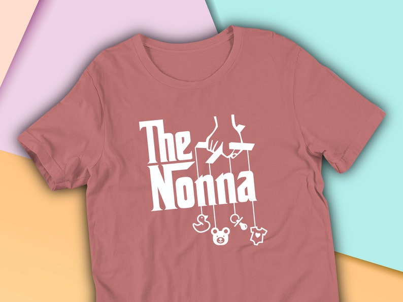 The Nonna Graphic T-Shirt, Italian Grandma Funny Tee, Gift for Nonna image 2