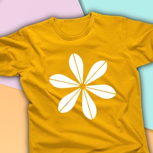 Vintage Cathrineholm Graphic T-shirt, Lotus Patroon, Boho Hippie Vintage Keuken Email Grietje Prytz Kittelsen