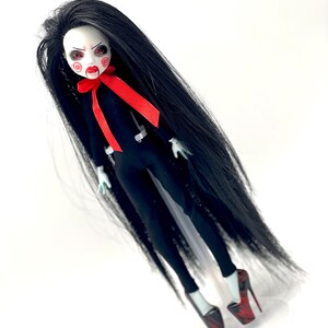 Saw inspired  Art custom ooak monster high doll repaint