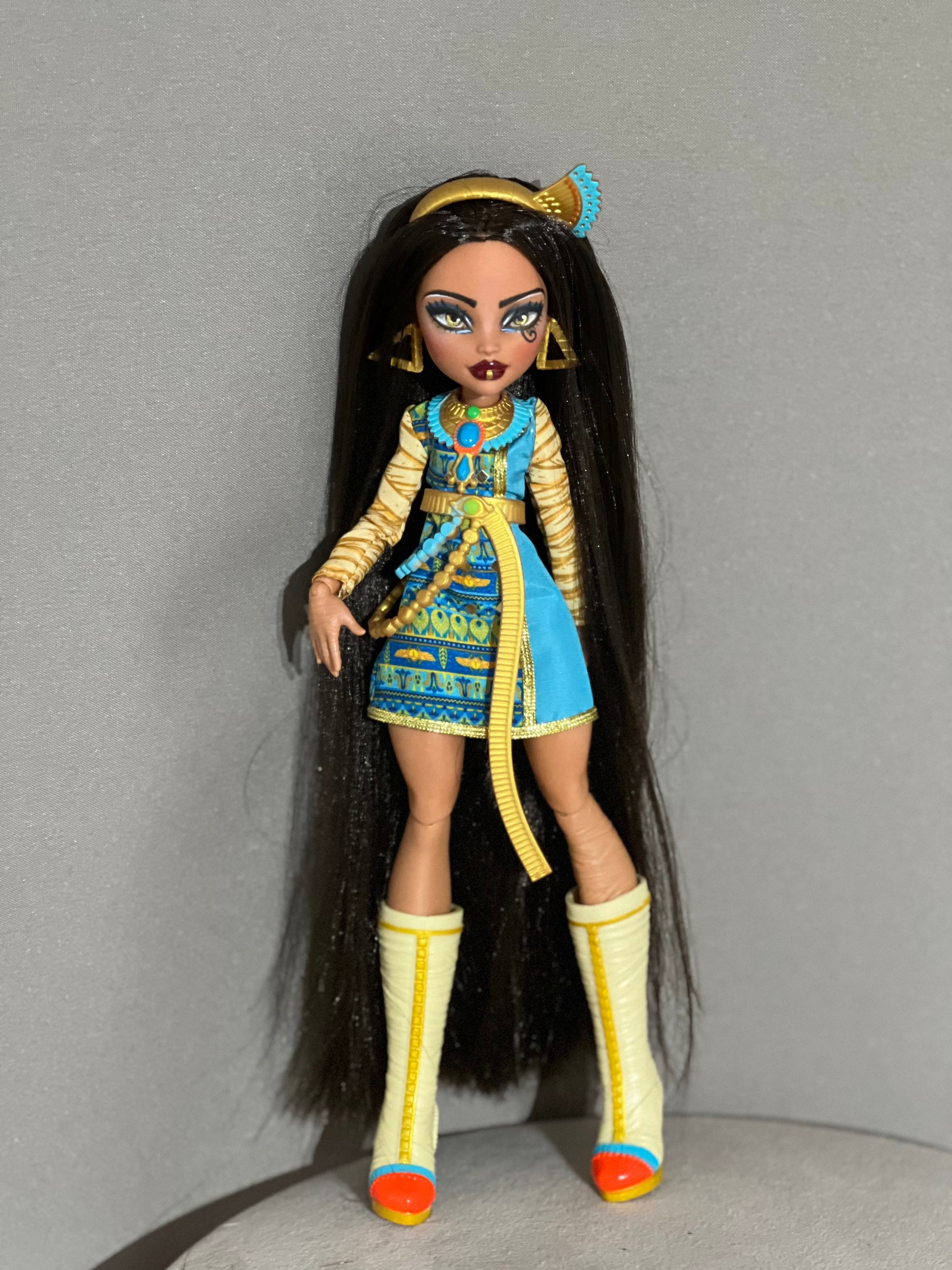 Monster High Cleo De Nile OOAK Dolls Repaint Dolls Dolls for