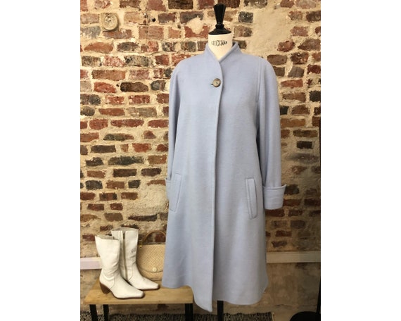Pastel blue coat