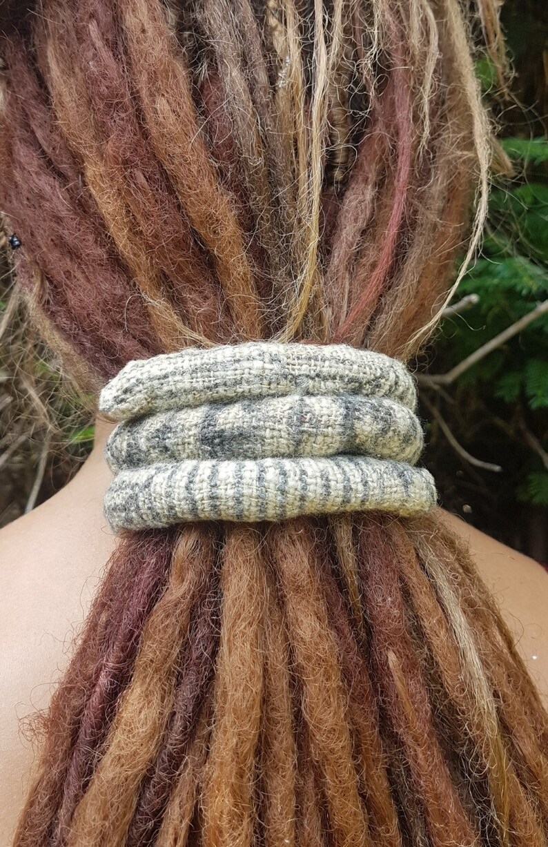 MiJoMade Dread Spiral Tie your dreadlocks with a handmade spirallock image 2