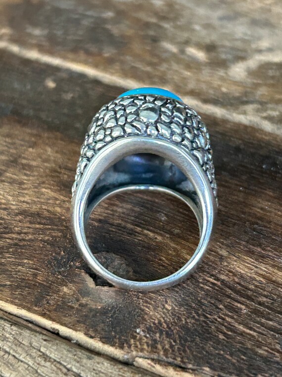 Whitney Kelly, WK, signed 925 sterling turquoise … - image 3