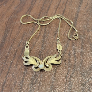 Vintage Van Dell Gold-filled Necklace,  display picture 1