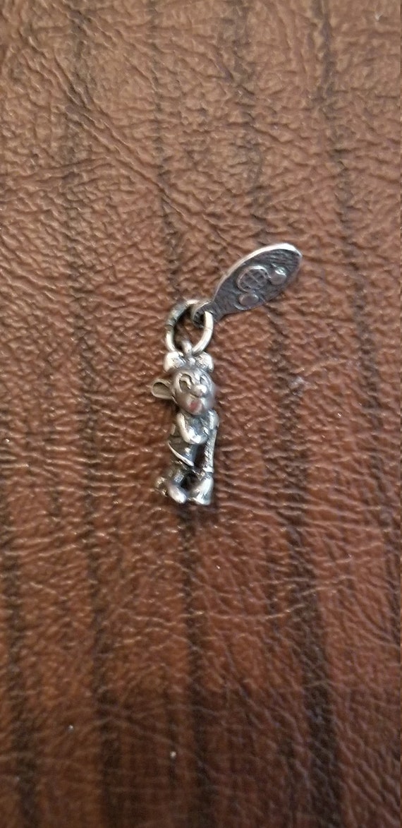 Vintage Sterling Silver Minnie Mouse Charm/Pendant