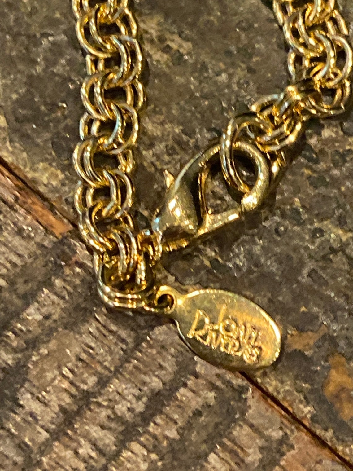 Joan Rivers Classics Collection gold tone watch necklace with Etsy