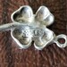 Silver Four-Leaf Heart Clover Necklace