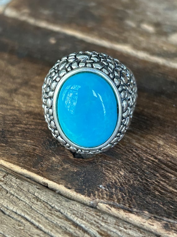 Whitney Kelly, WK, signed 925 sterling turquoise … - image 1