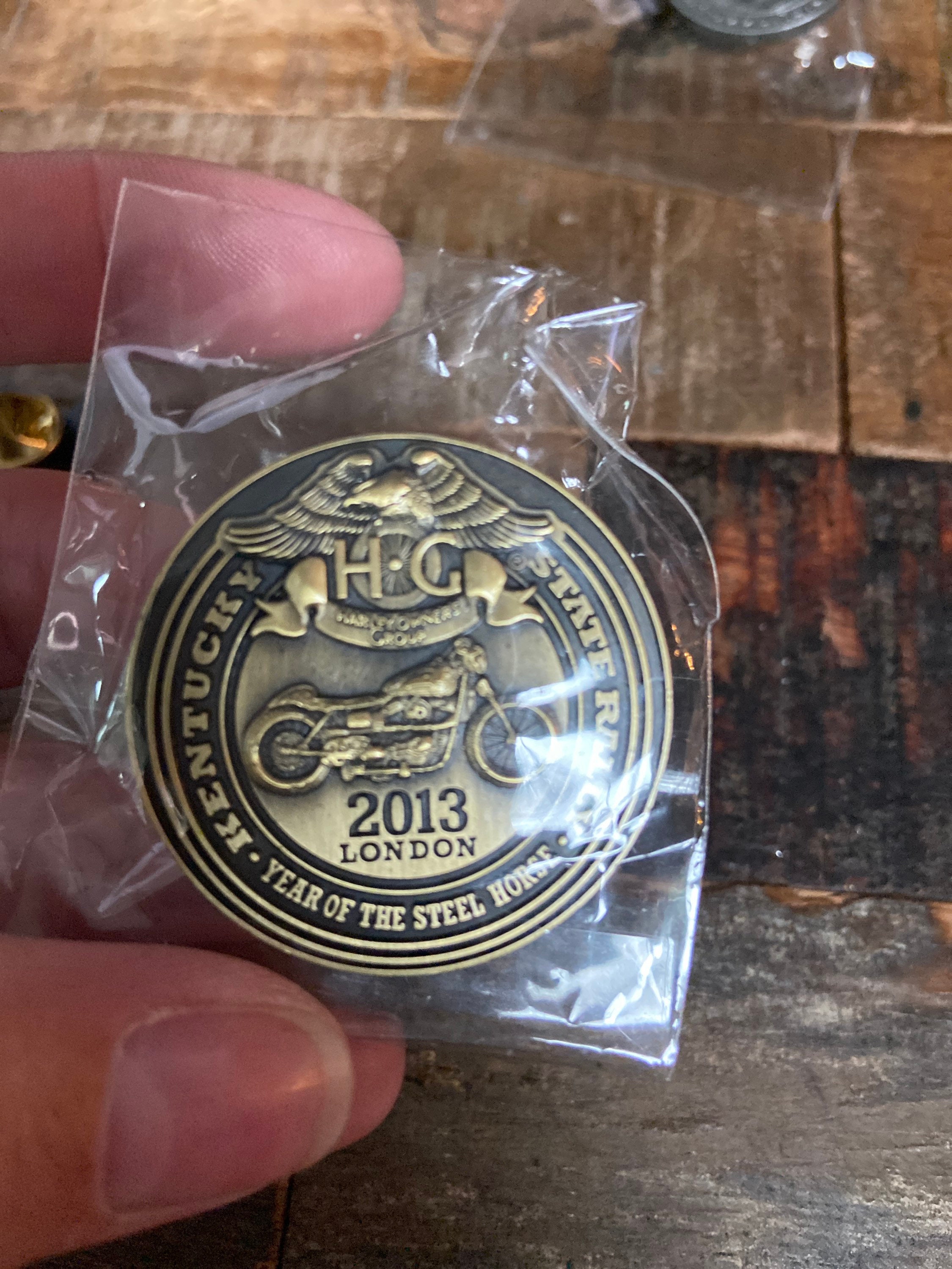 Five Piece Lot of New Harley Davidson Motorcycle Pins Etsy