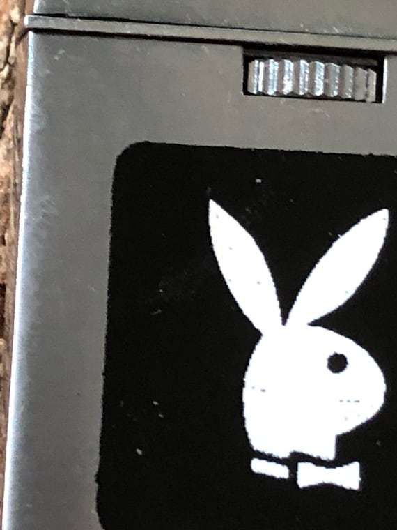 Vintage Japanese Cigarette Lighter With the Iconic Playboy Bunny Image