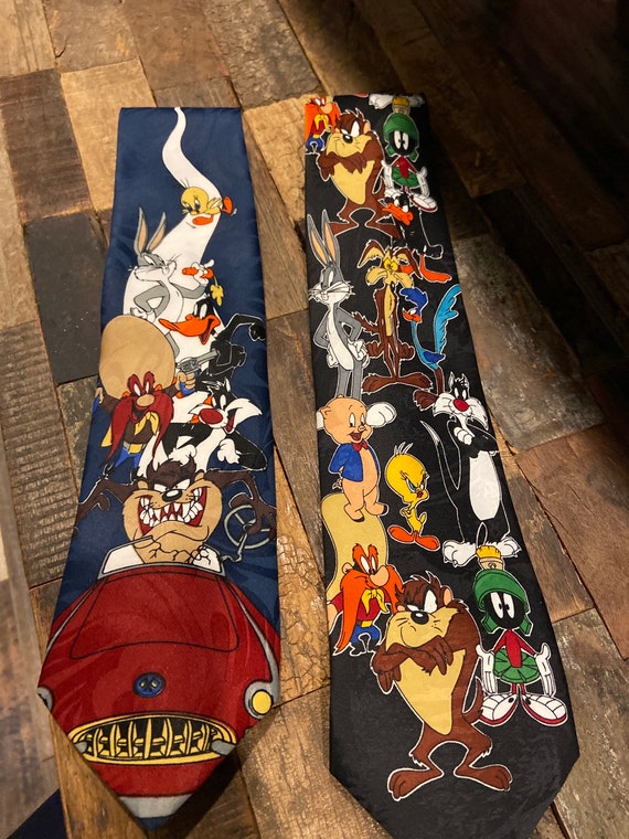1990s Novelty Suspenders Accessoires Riemen & bretels Bretels Warner Brothers Holiday Jaren 1990 Looney Tunes Christmas 