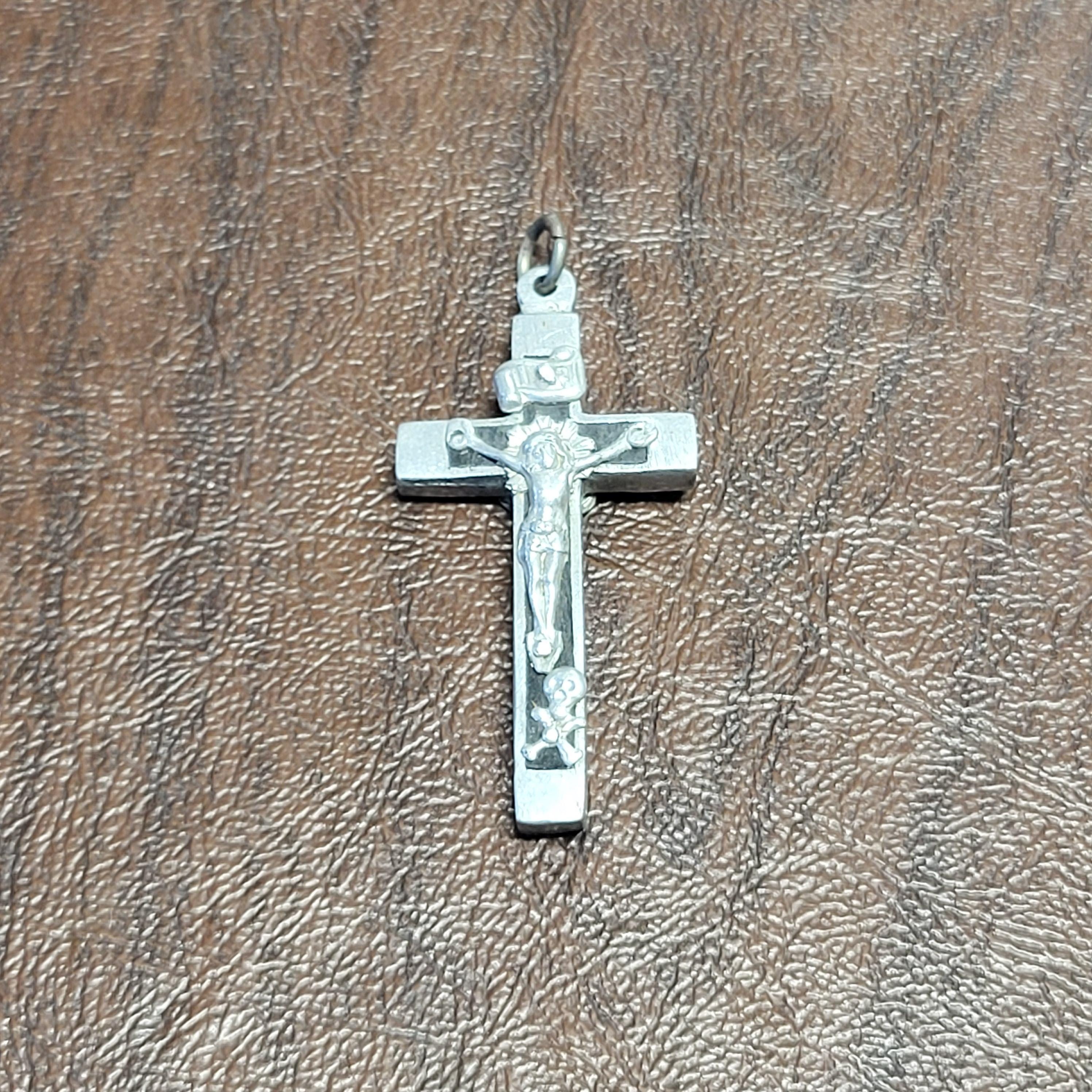 Antique French Ebony Crucifix - Etsy
