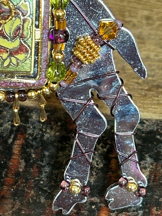 LizTech retired collectible camel signed and date… - image 6