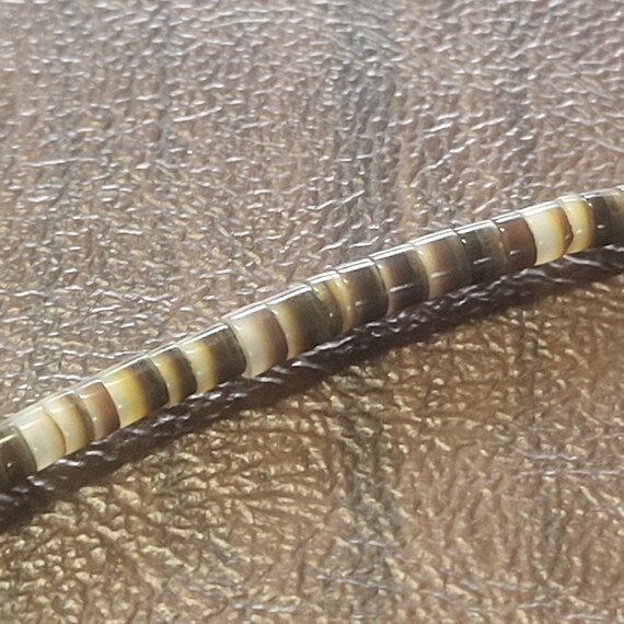 Vintage Heishi Bead Necklace, 17.25 inch Necklace… - image 5
