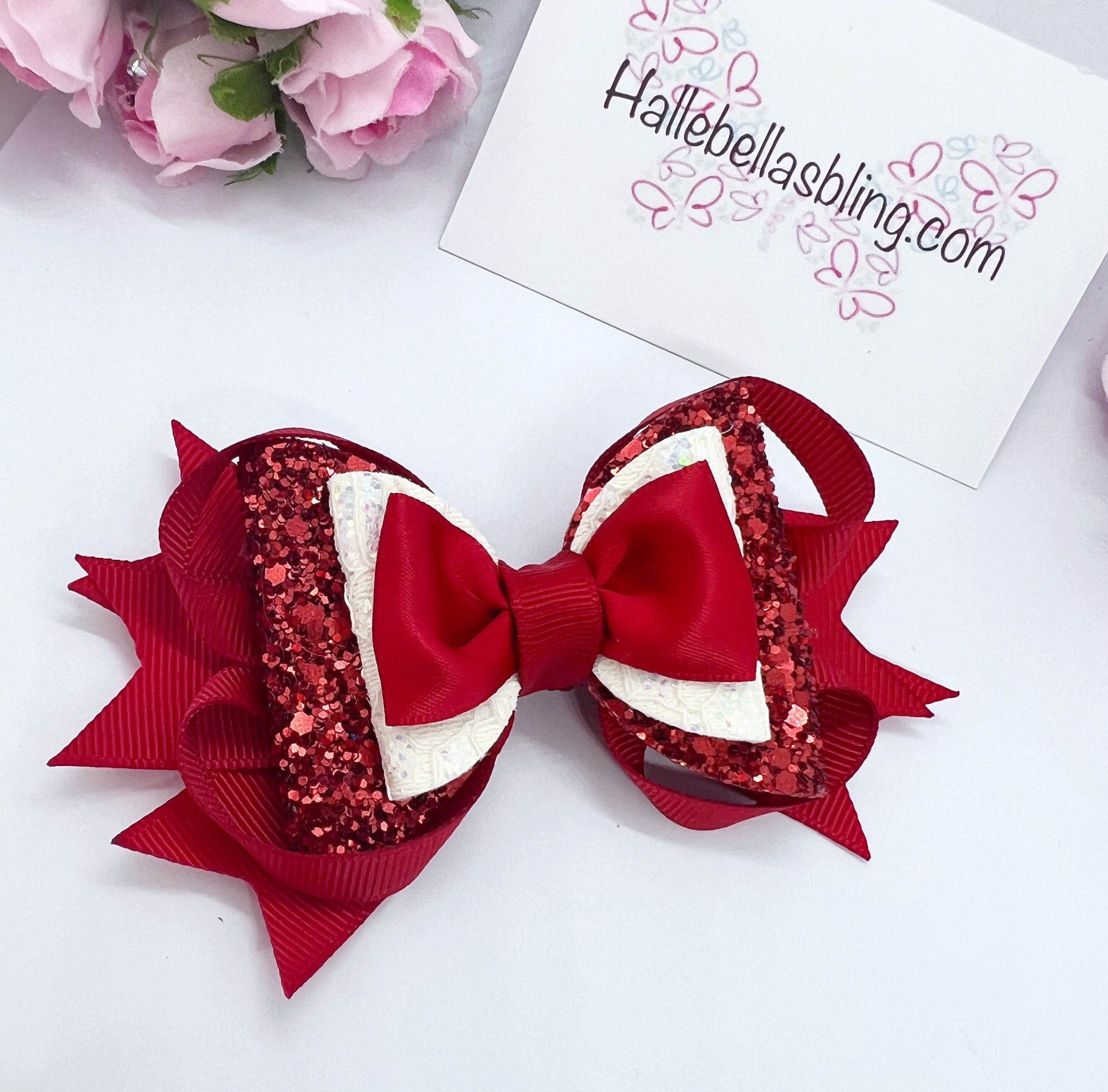 Lazos Para El Pelo ANBALA De San Valentín - Pack De 2 Unidades, Accesorio Festivo Para Cabello
