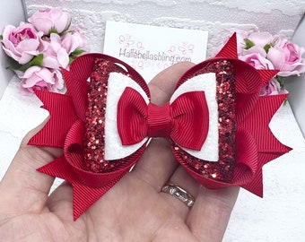 2 Cerchietti Per Capelli Con Corna Di Renna Di Natale - Rosso E Oro, Con Campanelle, Per Feste E Costumi