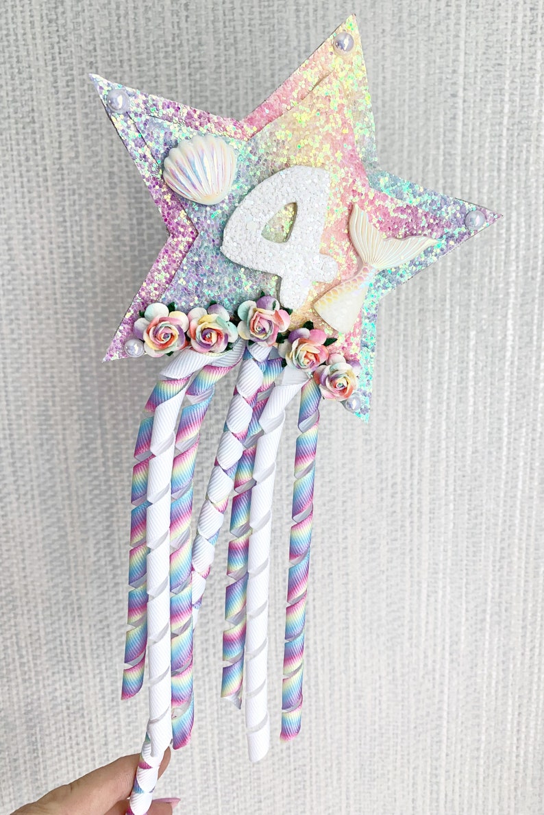 Mermaid Birthday Crown Tiara Mermaid Tiara Alice Band Etsy