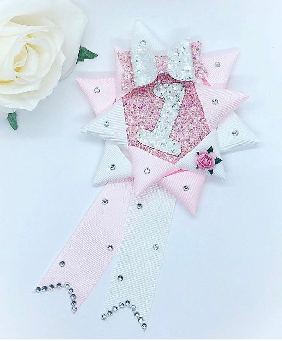 Birthday Badge Birthday Rosette Girls Birthday Birthday - Etsy