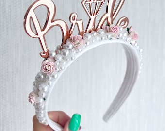 Bride to be tiara, bride hen do tiara, hen party props, bride to be hen party tiara, bride tiara, wedding gifts,