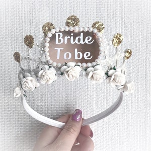 Bride To Be Tiara: Handmade Hen Party Crown