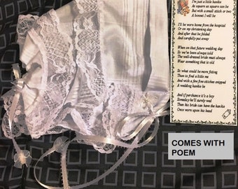 Baby Bonnet / Wedding Hankie