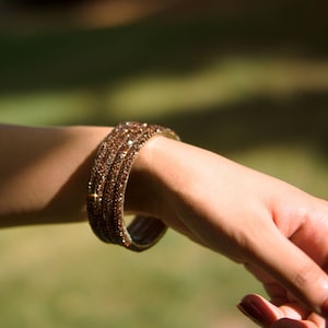 A Hyderabadi Stone Bangles (Pair of 2)