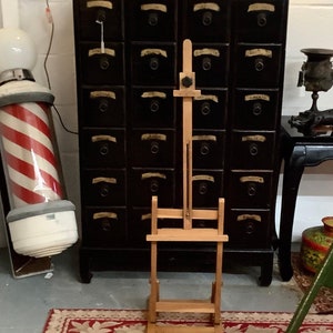 Vintage 70cm Tall WINSOR & NEWTON H-Frame Collapsible Easel made in England / Wooden Picture Stand / Artist’s Studio Accessory