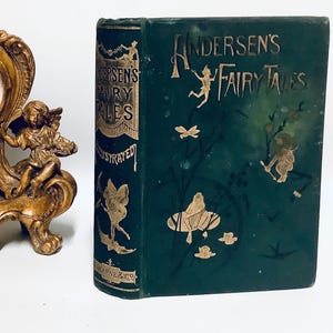 Illustrated 19th Century Edition of ANDERSEN’S FAIRY TALES Published by F. Warne & Co., London circa 1880 / Rare Children’s Story Book