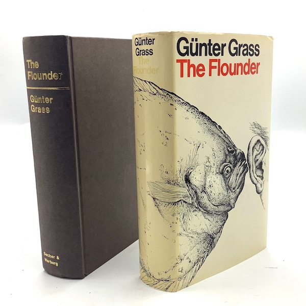 Flounder Book Etsy