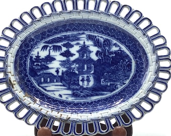 SPODE ブルールームコレクション カラマニアン プレート