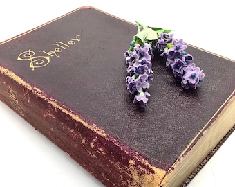Antique (1908) Edizione "The Poetical Works of PERCY BYSSHE SHELLEY" / Regalo romantico / Trovato con Ephemera commovente