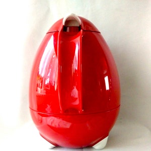 Large ATOMIC LEIFHEIT FLASK, Mid-century Modern German Kitchenalia, Space Age Coffee Keep-warm, Futuristic Tableware