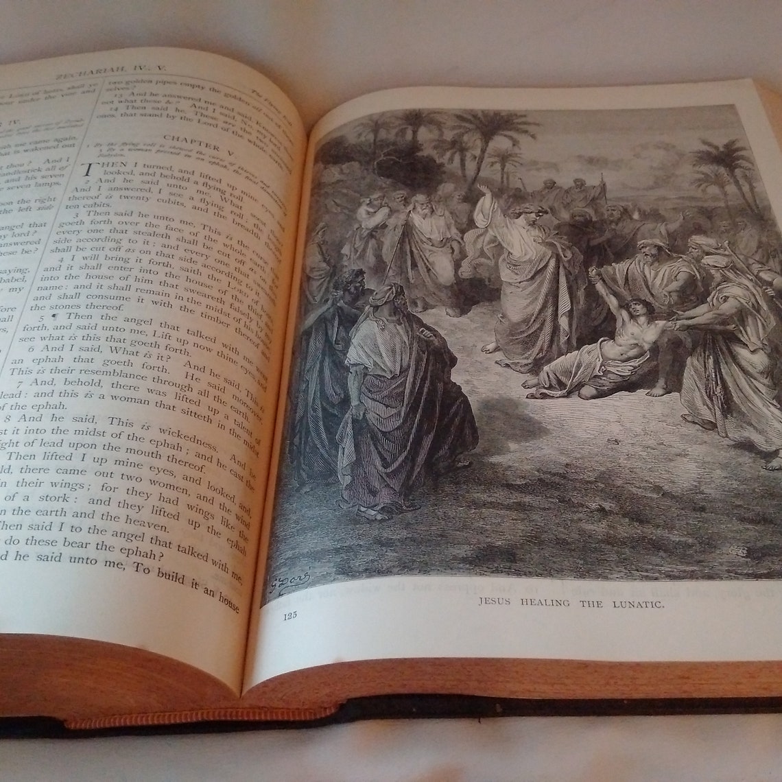 Huge IMPRESSIVE HOLY BIBLE Illustrated By Gustave Doré with | Etsy