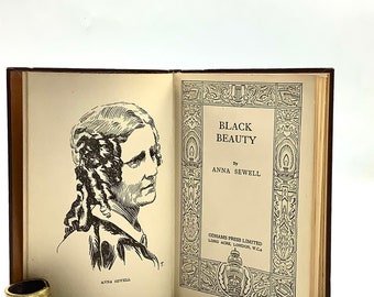 BLACK BEAUTY by Anna Sewell Published (1930) by Odhams Press, England & “Arabian Nights Adventures” / Early 20th Century Children’s Books