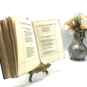 WERSY autorstwa CHRISTINY ROSSETTI (1. wydanie 1894) Opublikowane przez Towarzystwo Krzewienia Wiedzy Chrześcijańskiej Londyn / Romantyczny dar poezji
