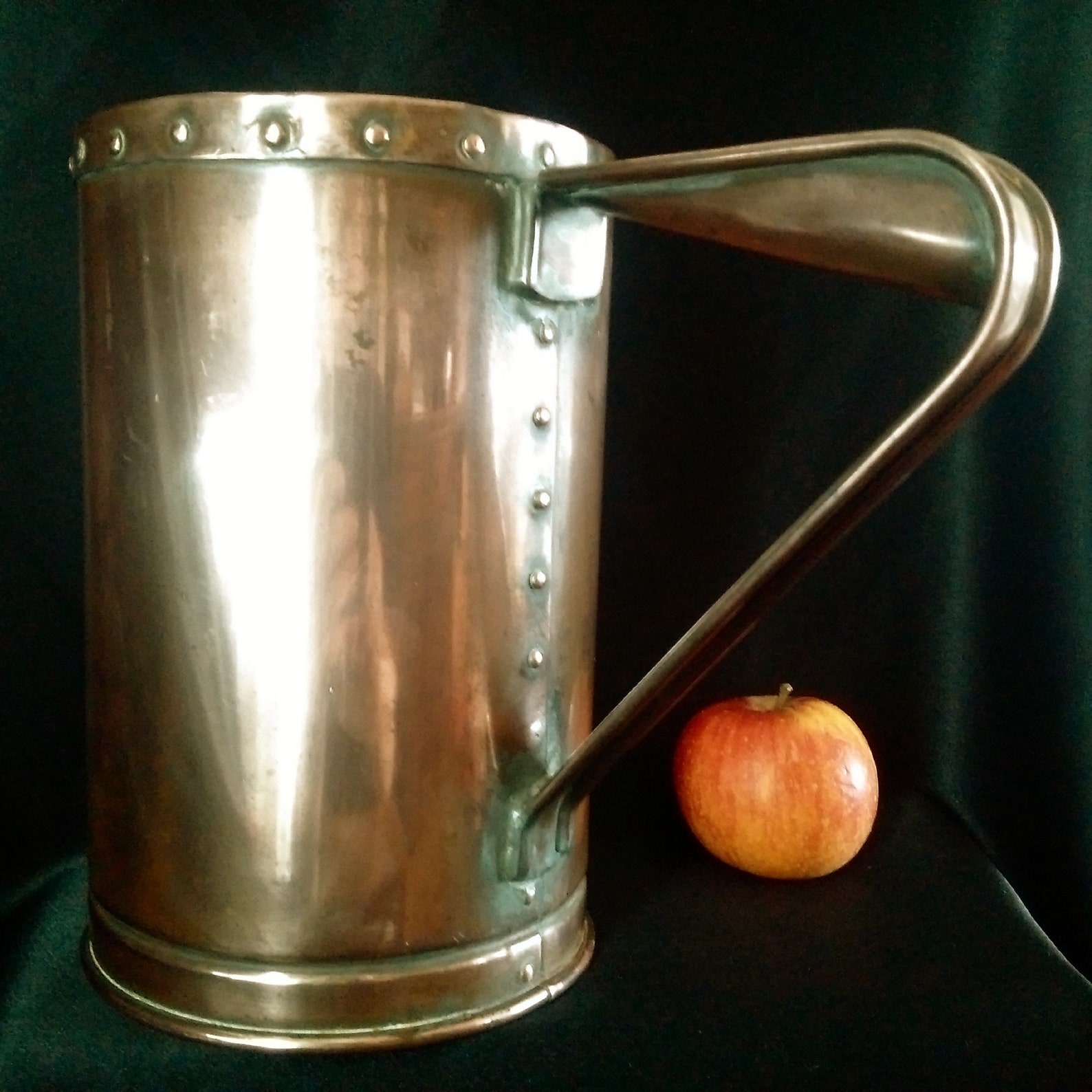 Rare COPPER MEASURING JUG by 'four Oaks' Birmingham Etsy UK