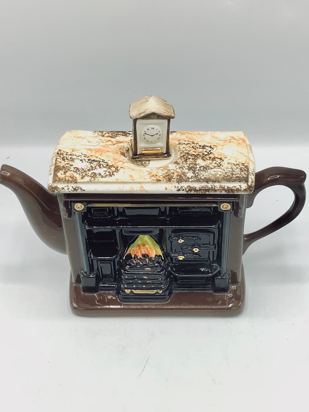The Original open Cooking Range Teapot From the Teapottery Company in