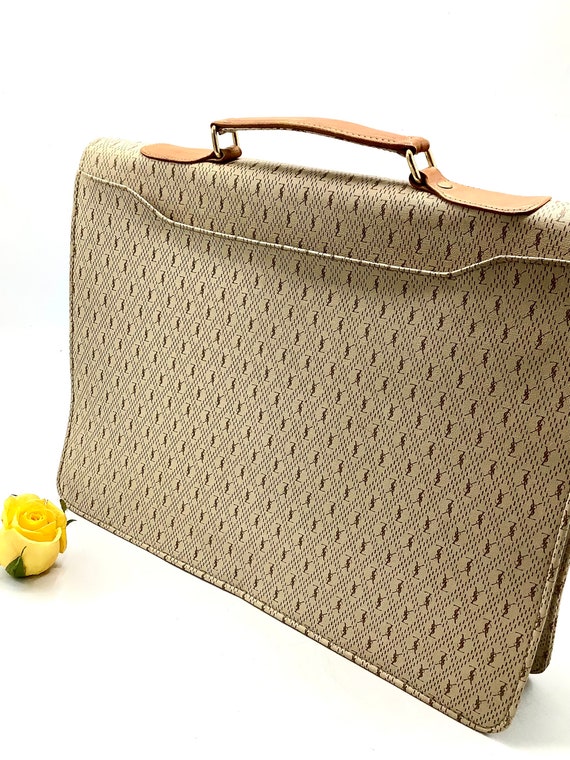 Men's Leather Briefcases & Business Bags, Saint Laurent