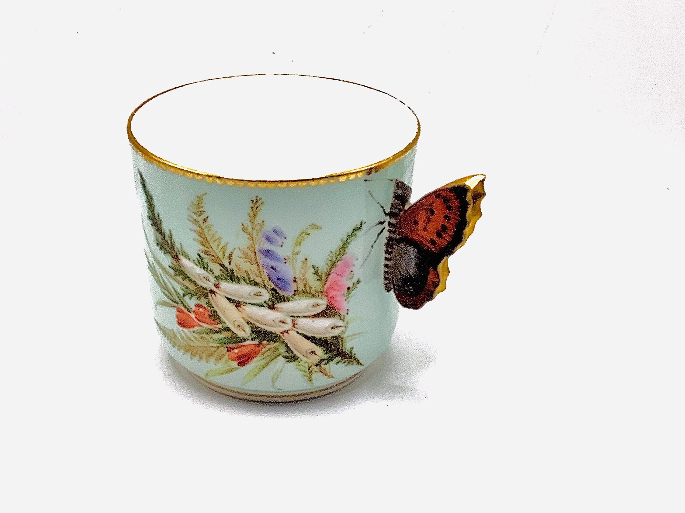 ROYAL WORCESTER 大皿 EXOTIC BUTTERFLIES
