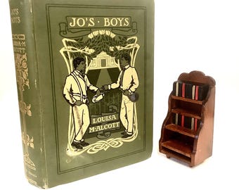 Original ANTIQUE ART Nouveau EDITION 1907 Published in England of Jo's Boys by Louisa M.Alcott Illustrated by Ellen Wetherald Ahrens