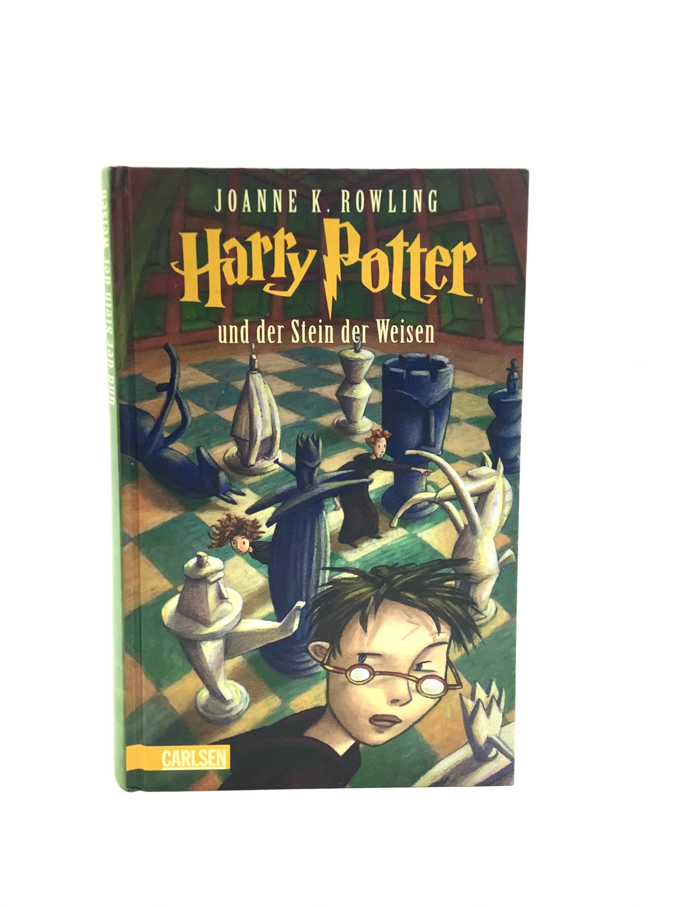 Prima edizione tedesca 1998 HARRY POTTER und der Stein der Weisen La pietra  filosofale di Joanne K. Rowling con errori originali -  Italia