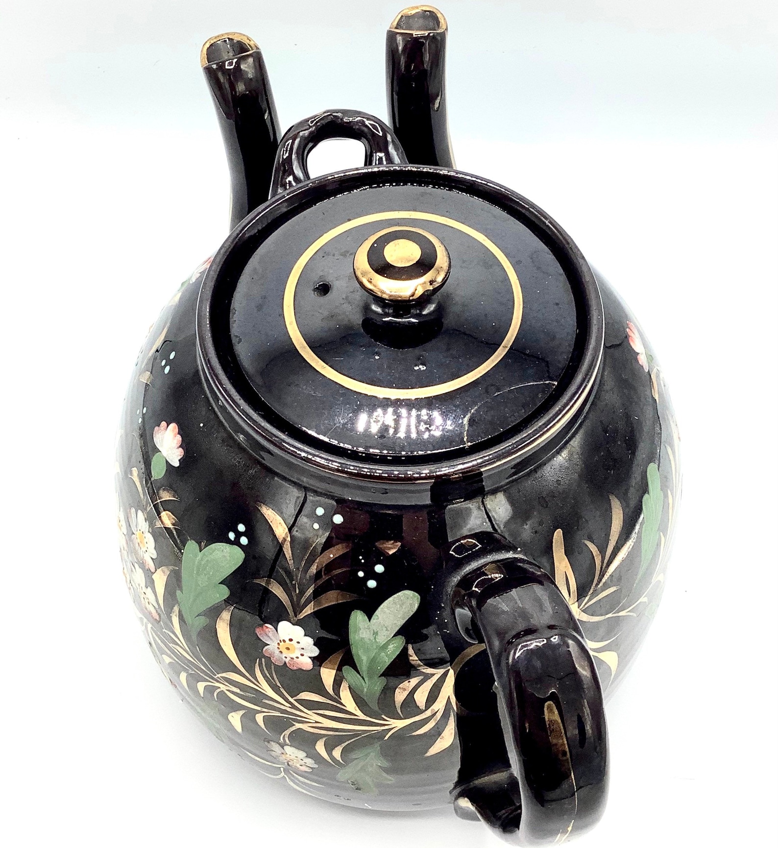 Huge 9 Pint DOUBLE SPOUT TEAPOT / Quirky Kitchenalia / Etsy UK