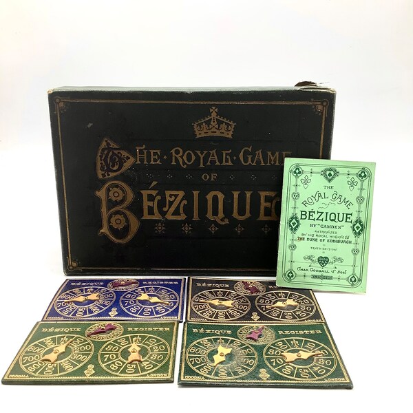 Bezique Card Game Etsy UK