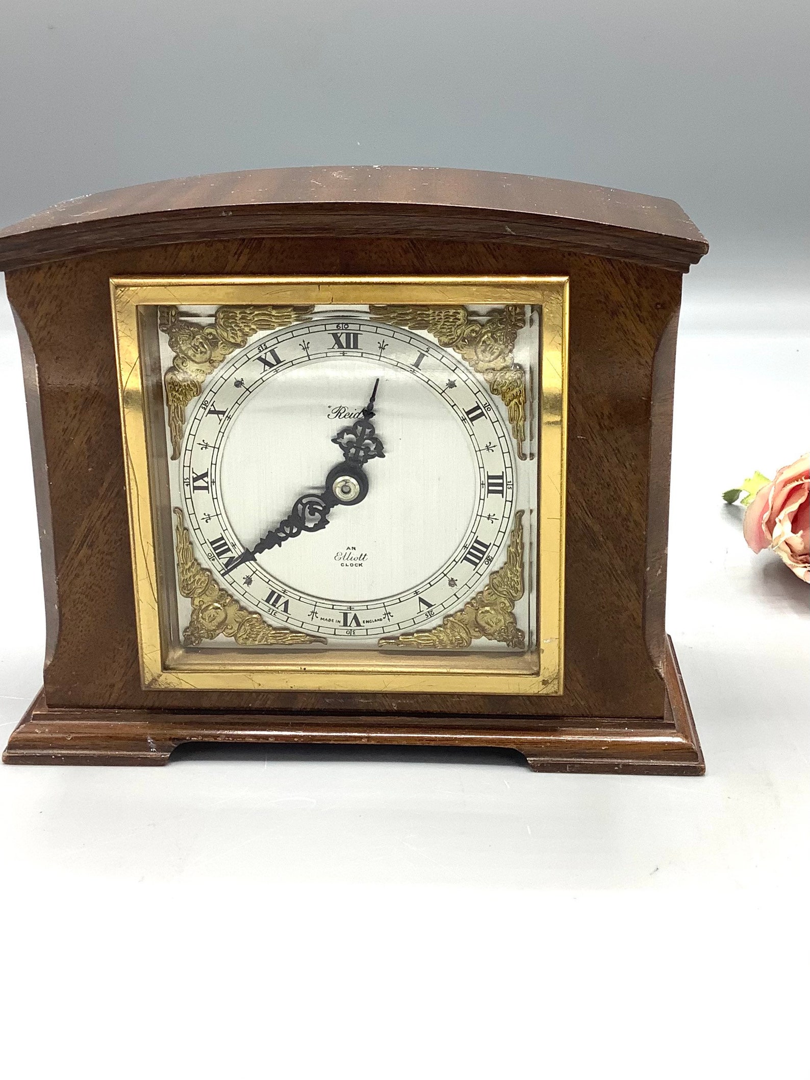 ELLIOTT London MANTEL CLOCK Made for Reid & Son / Fully Etsy