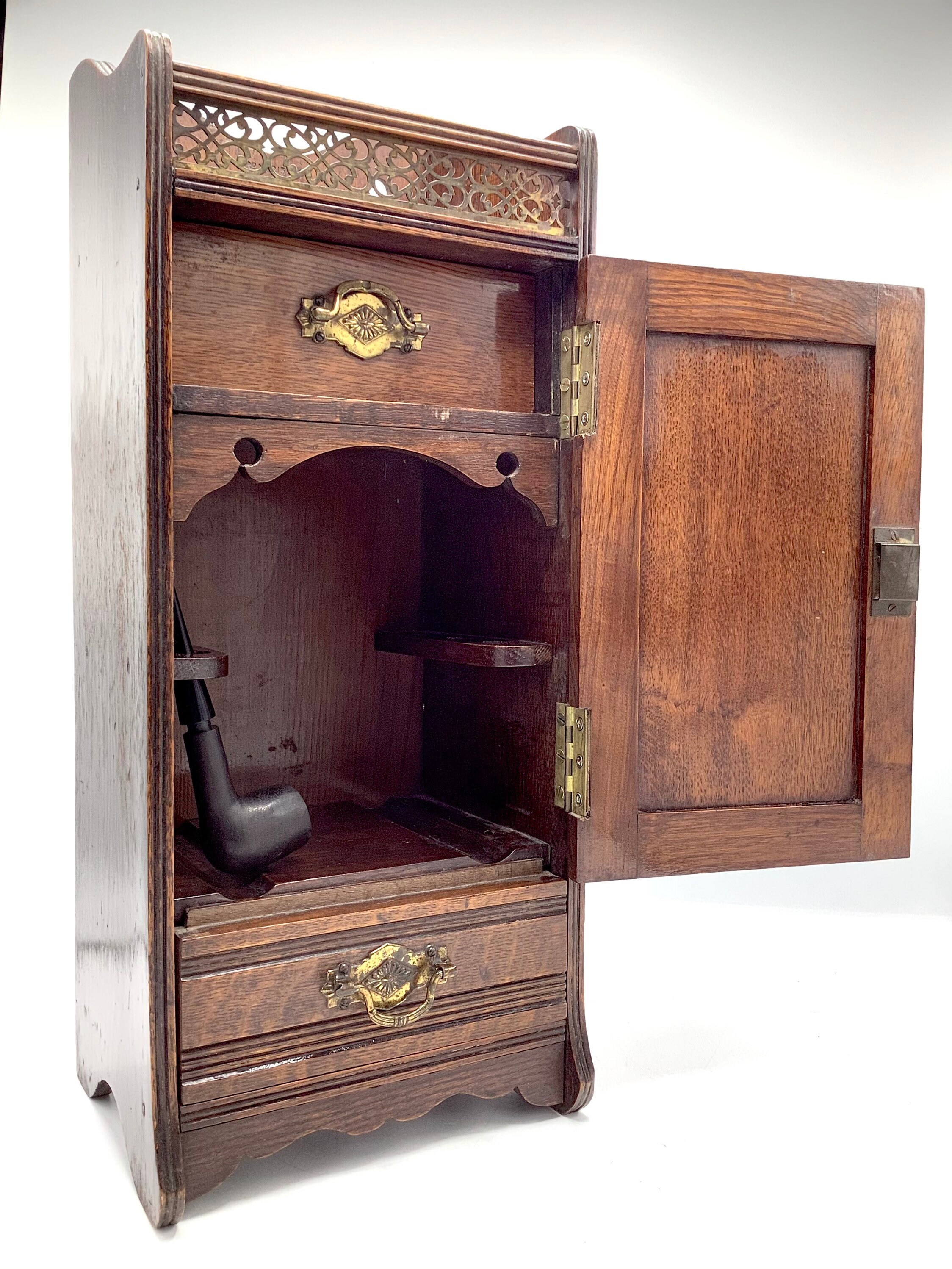 Antike Kunst & Handwerk Raucher Schrank hergestellt in England | Etsy